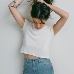 OZMA Silk Noil Lou Tee (Heather Grey)